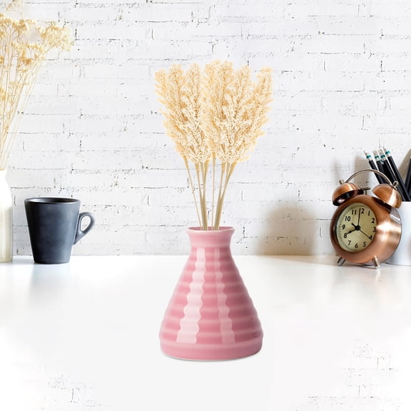 KONTONTY Dried Stalks for Decoration Lifelike Artificial Flowers for Home and Wedding Centerpieces 2 Bunches