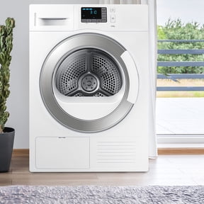 KONTONTY White ABS Plastic Drum Washing Machine Door Handle Replacement for Home Use