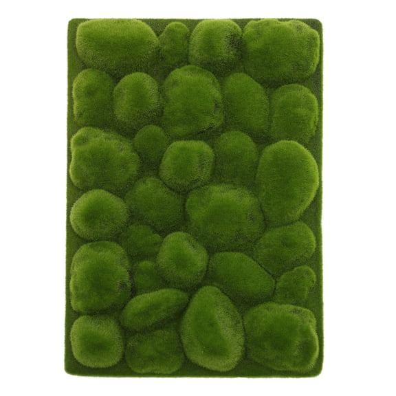 KONTONTY Durable Artificial Green Moss Wall Decor for Long Term Home Decoration