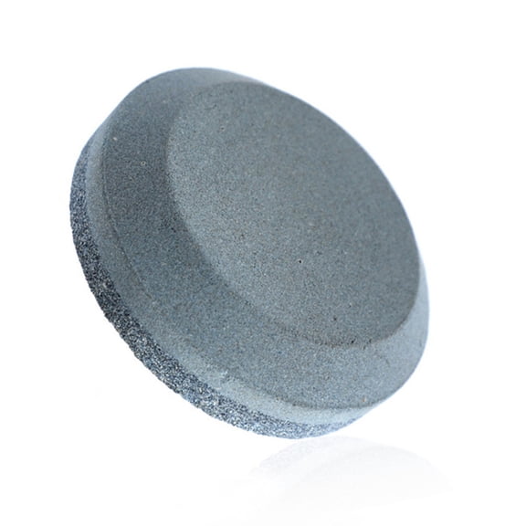 KONTONTY Durable Double-Sided Grinding Stone Grey Sharpening Tool for Kitchen Cutlery and General Use