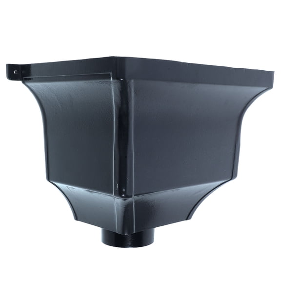 KONTONTY Grey Aluminum Gutter Extension, Durable, for Outdoor Downspouts
