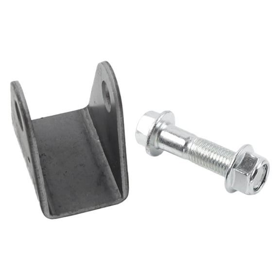 KONTONTY Durable Shock Absorber Suspension Bracket Plated Silver for Pit Bike and Go Kart