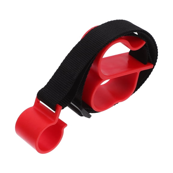 KONTONTY Easy Install Trash Can Lock Strap with Elastic Rope for Animal Resistant Garbage Bins