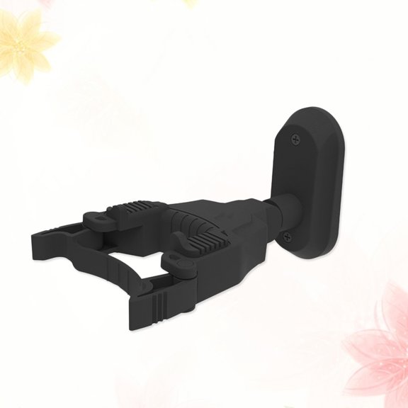 KONTONTY Electric Guitar Hanger Wall Mount with Protective Plastic and Automatic Lock for String Instruments