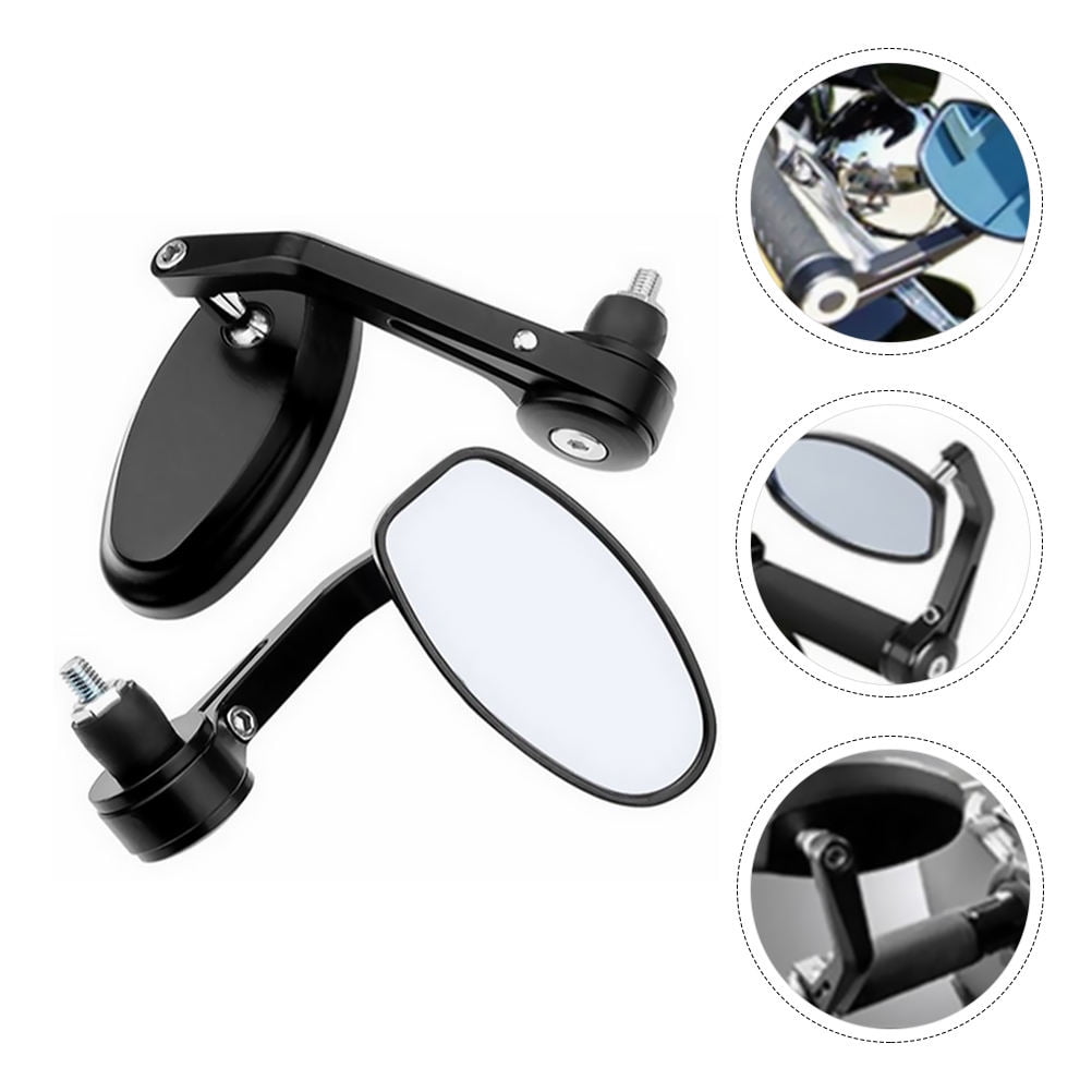 Motorcycle Modified Rearview Mirror Seat Electric Vehicle Mirror Code 8 10mm Orthodontic Teeth Plus Inverted Bracket Fixed Base I3970467706