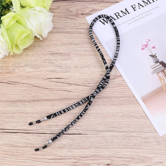 KONTONTY Eyewear Retainer Eyeglass Holder Chain Ethnic Wool 1Pcs Secure Glasses For Daily Use Work Reading Back to School