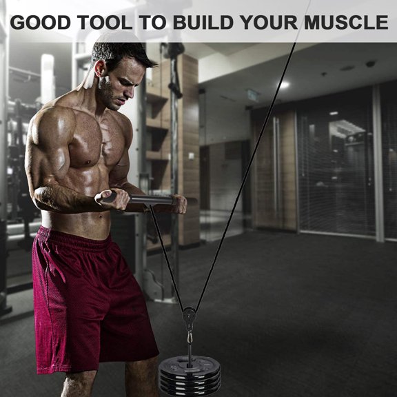 KONTONTY Fitness Barbell Slice Load Rod Black Steel with Rust Protection for Resistance Training