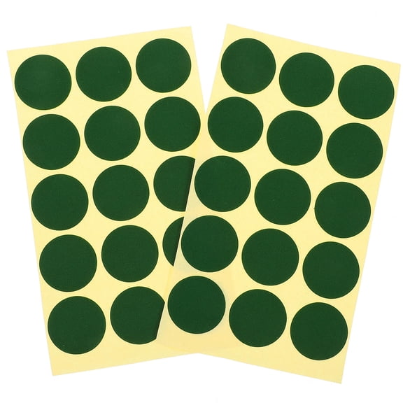 KONTONTY Green Billiard Spot Stickers for Pool Table Accessory Marking Easy to Use