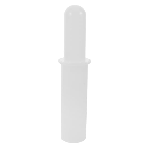 KONTONTY Heavy Duty White Plastic Meat Mincer Pusher for Efficient Food Sliding and Kitchen Safety