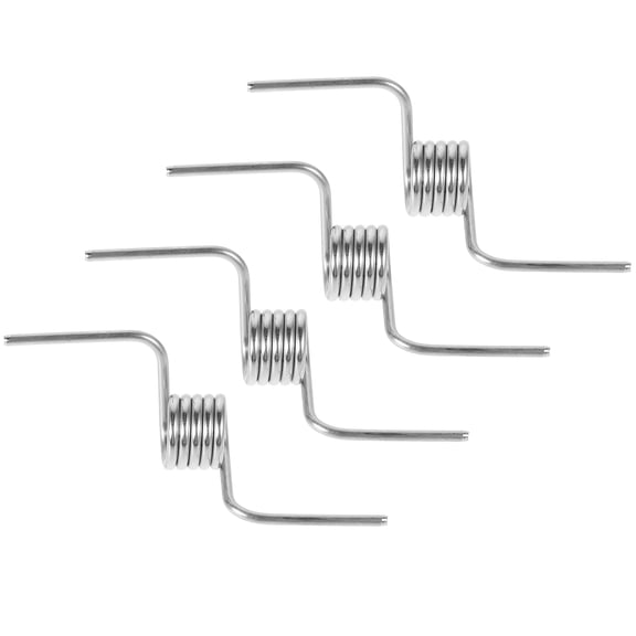 KONTONTY Hemoton 4pcs Refrigerator Door Divider Spring Steel Springs for Vertical Beam Door Stopper Fridge Door Spring Accessories