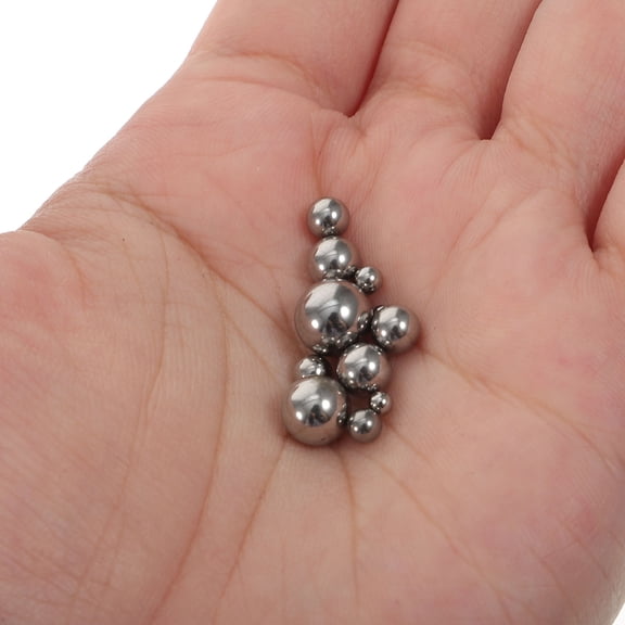 KONTONTY Stainless Steel High Precision Bearing Set for Furniture Use, Round , 1 Set