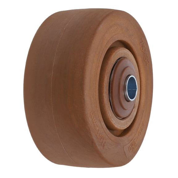 KONTONTY Heavy Duty Oven Rack Caster Wheel Brown Fiberglass Nylon High Temperature