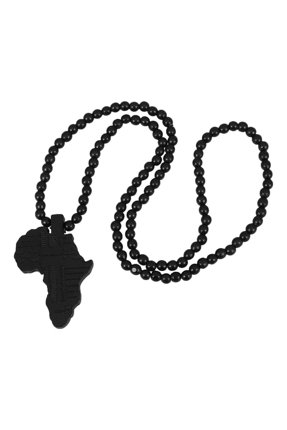 Indigenous Jewelry Wood Necklace for Women Casual Wear 1Set