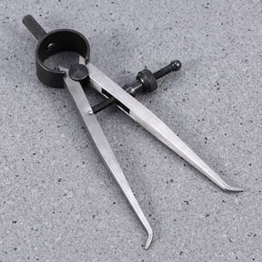 KONTONTY Inside Id Calipers Stainless Steel Material with Central Adjustment for Accurate Measuring