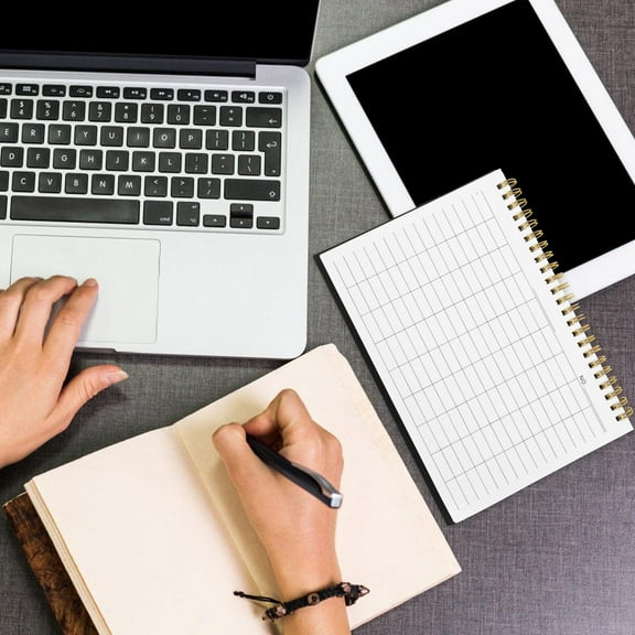 KONTONTY Black Inventory Organizer Book with PP Paper for Warehouse Management and Business Owners, 1 Piece