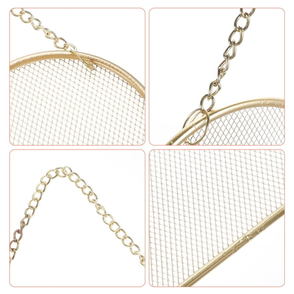 KONTONTY Jewelry Organizer Hanging Rack for Necklaces and Earrings, Durable Storage Display Solution for Accessories