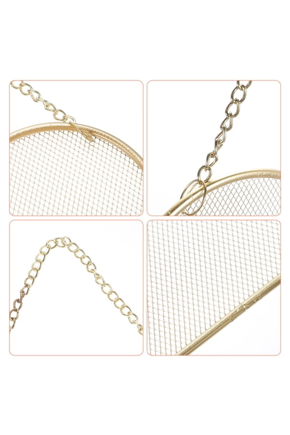 Jewelry Organizer Hanging Rack for Necklaces and Earrings, Durable Storage Display Solution for Accessories