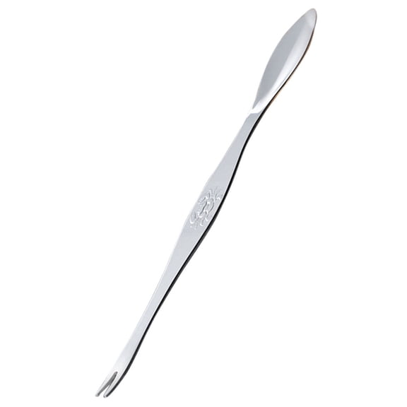 KONTONTY Stainless Steel Crab Fork for Kitchen Use Seafood Tool for Lobster Shell Peeling and Crab Leg Opening