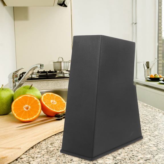 KONTONTY Kitchen Tools Storage Holder for Chefs Black Plastic 1Pack