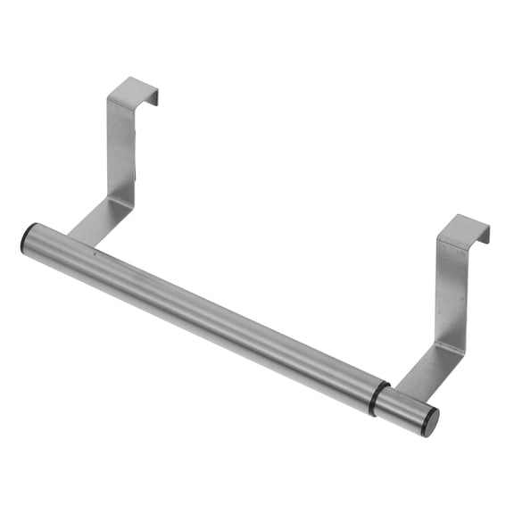 KONTONTY Over Cabinet Door Towel Holder Rack, Modern Universal Fit for Kitchen and Bathroom Cupboards Storage