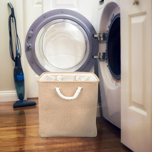 KONTONTY  Laundry Basket with Lid Folding Wide Range of Applications Storage Child