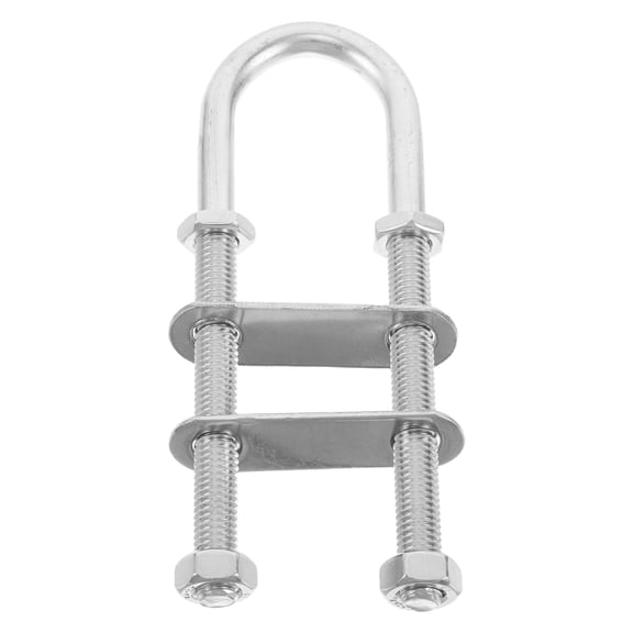 KONTONTY Marine Grade Stainless Steel U Bolt Tie Down for Boat Deck Fastening and Stern Bow Eye Hardware