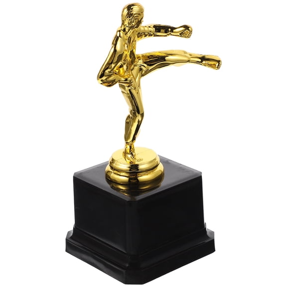 KONTONTY 7.5 Inch Martial Arts Trophy Award for Competitions and Party Decorations, Plastic Martial Move Trophy