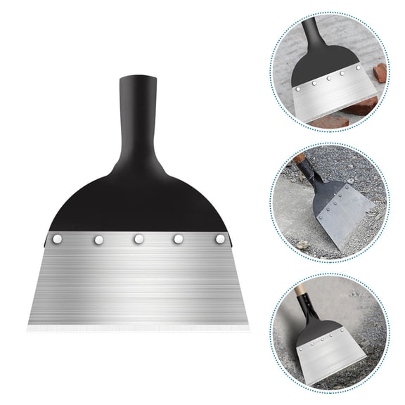 KONTONTY Metal Forged Spade for Garden Weeding and Household Cleaning Tasks