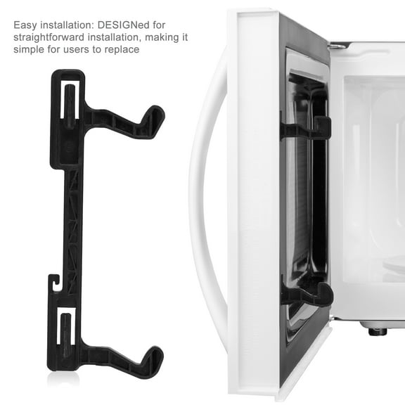 KONTONTY Microwave Door Closure Hook Oven Door Lock Key Replacement Childproof Safety Latch and Door Interlock Safety Switch Accessory