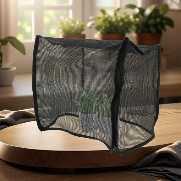 KONTONTY Mini Greenhouse for Succulents Indoor Plant Shelter Small Succulent Enclosure Tabletop Greenhouse Box