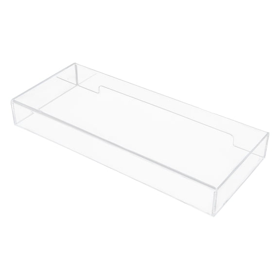 KONTONTY Practical Transparent Keyboard Protector Acrylic Cover for Spill and Water Defense