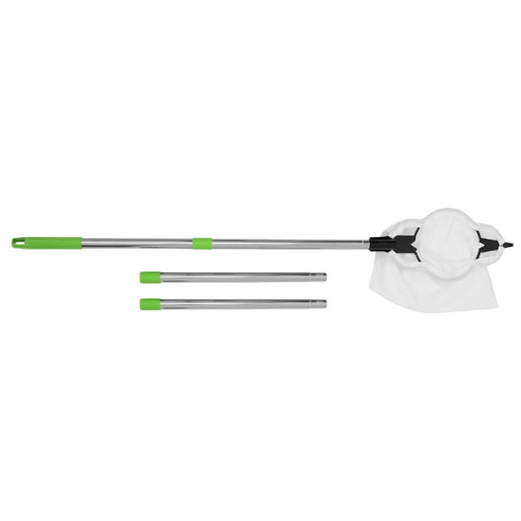 KONTONTY Orange Picker Fruit Tool With Extendable Pole Silver