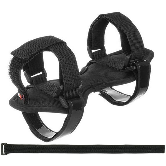 KONTONTY Black Adjustable Water Bottle Carrier with Bike Speaker Holder - 1 Set, Ideal for Back to School