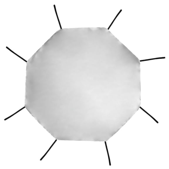 KONTONTY Large Dog Crate Cover Silver Coated 1Pack