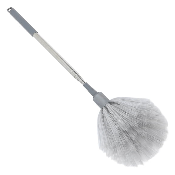 KONTONTY Extendable Duster Grey Plastic Telescoping Pole High Ceilings Roofs