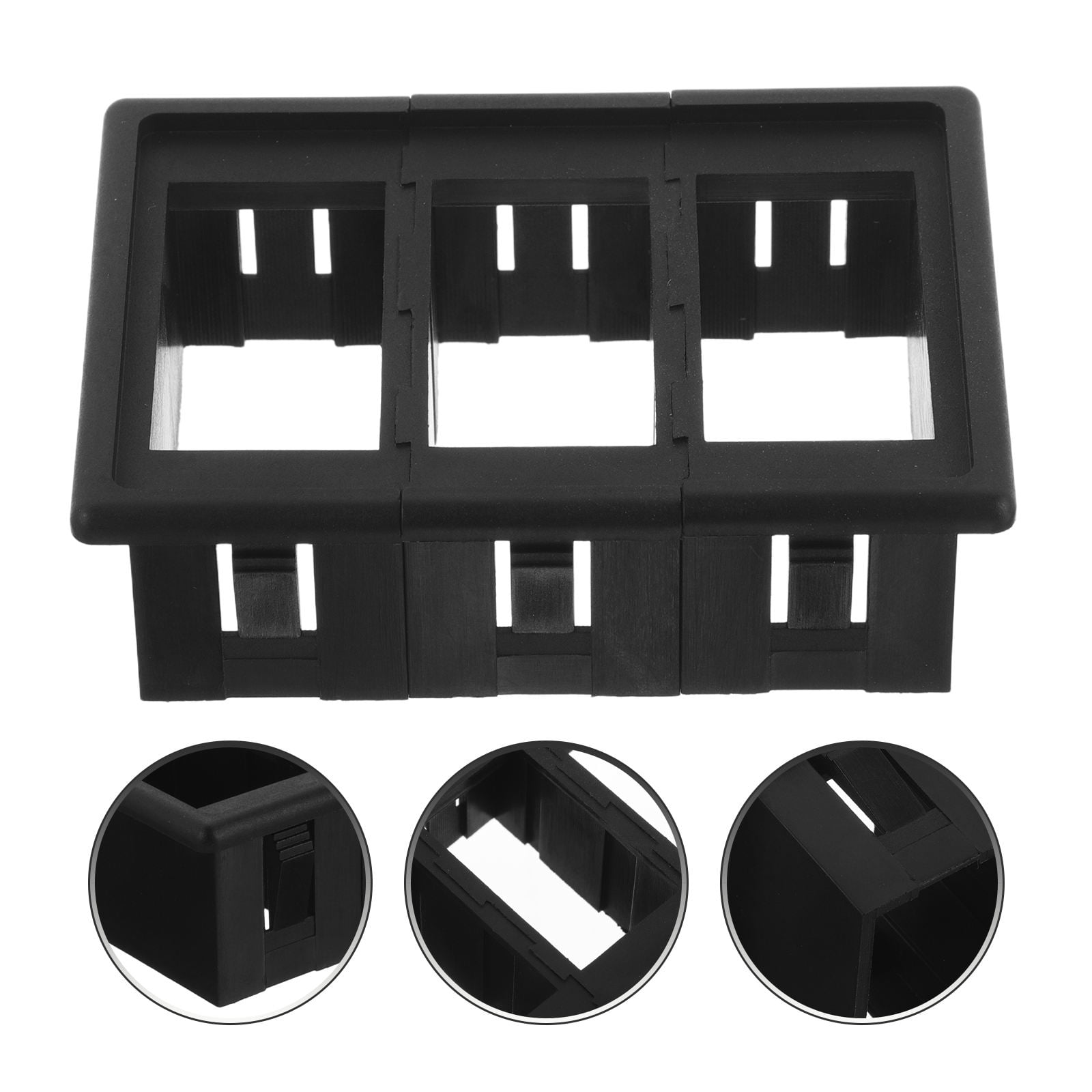 KONTONTY Plastic Rocker Switch Panel Housing for Automotive and Yacht ...
