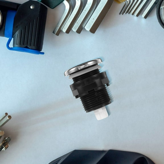 KONTONTY Pneumatic Air Pressure Switch For Garbage Disposal Bathtub And Spa Splashproof Push Button Accessory For Wet Environments