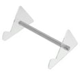 thumbnail image 1 of KONTONTY Back to School Transparent Acrylic Keyboard Riser Portable 1Set Home Use, 1 of 8