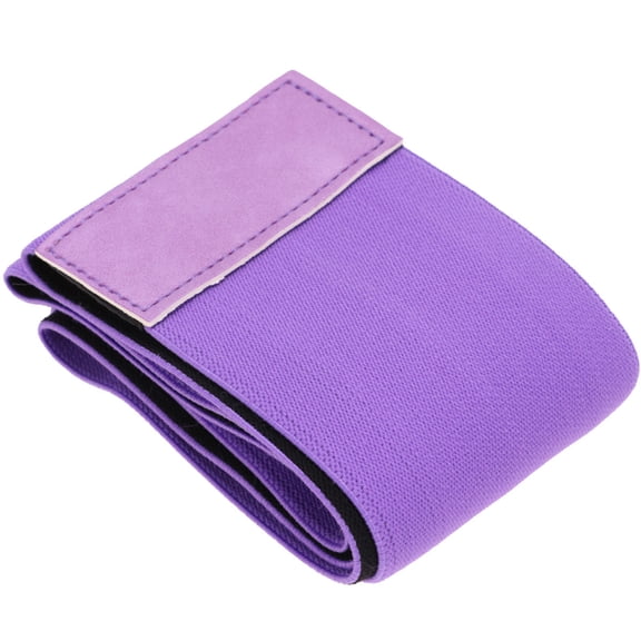 KONTONTY Portable Purple Hip Band for Walking Squats and Kick Backs Lightweight Resistance Band