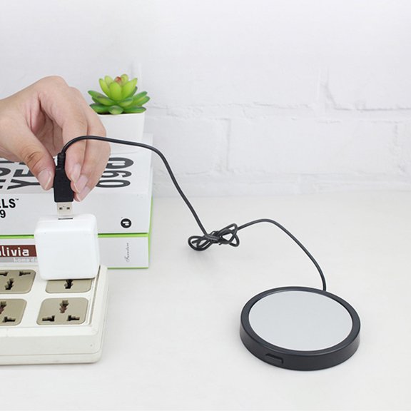 KONTONTY with Aluminum Heating and Adjustable Temperature Control for Home and Office Use, 1 Piece