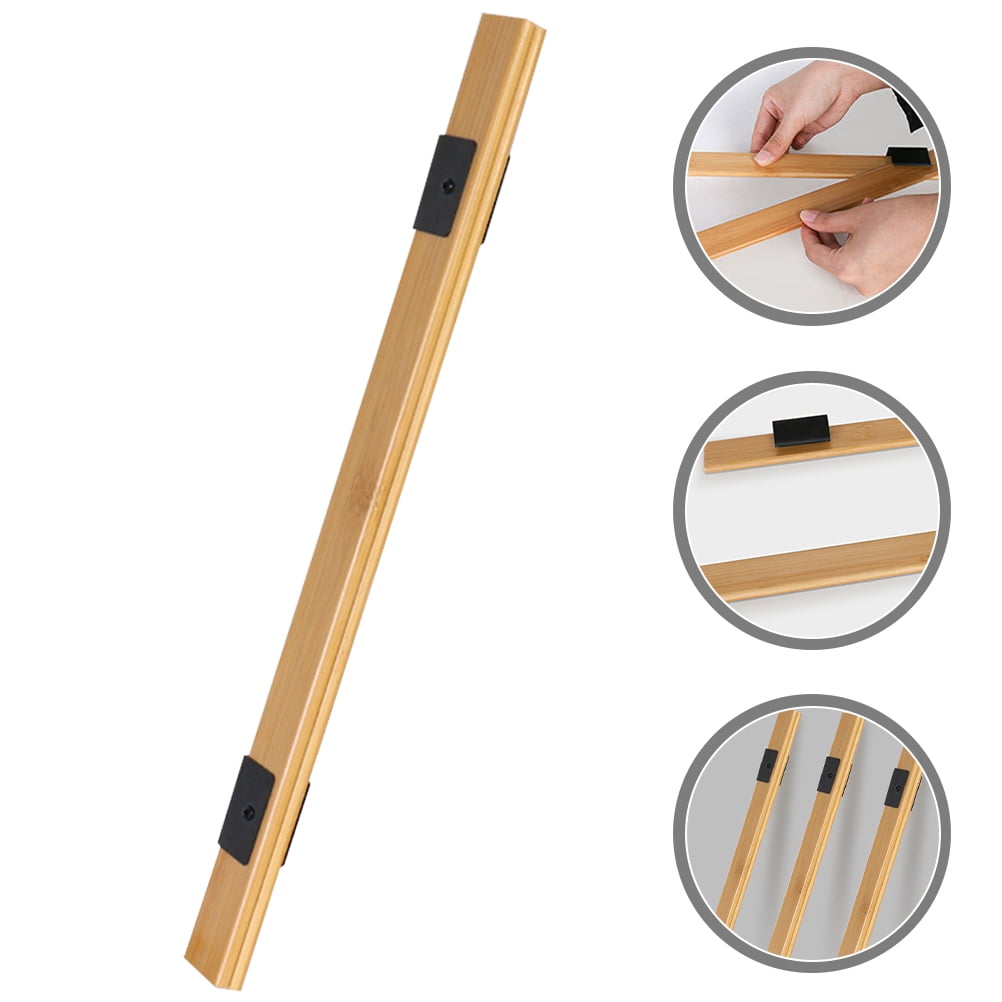 KONTONTY Wooden Poster Display Rack Set for Retail Advertising, Sign ...