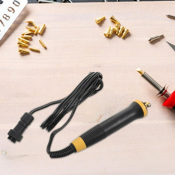 KONTONTY Pyrography Craft Pen Wood Burn Engraver for Detailed Burning Portable and Easy to Use Soldering Pen for Art Projects and Professional Use