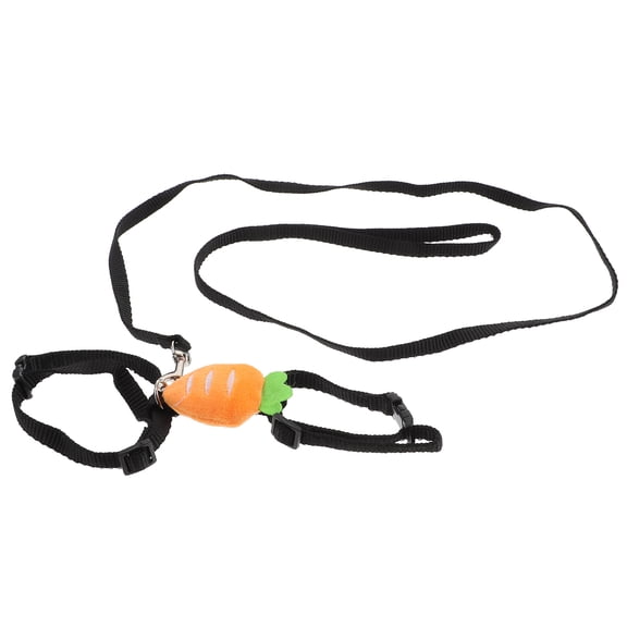 KONTONTY Rabbit Outdoor Traction Rope Comfortable Soft Pet Leash for Walking and Exercise