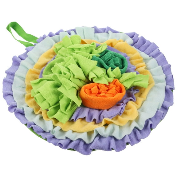 KONTONTY  Rabbit Snuffle Mat Guinea Pet Feeding Foraging Toy Activity