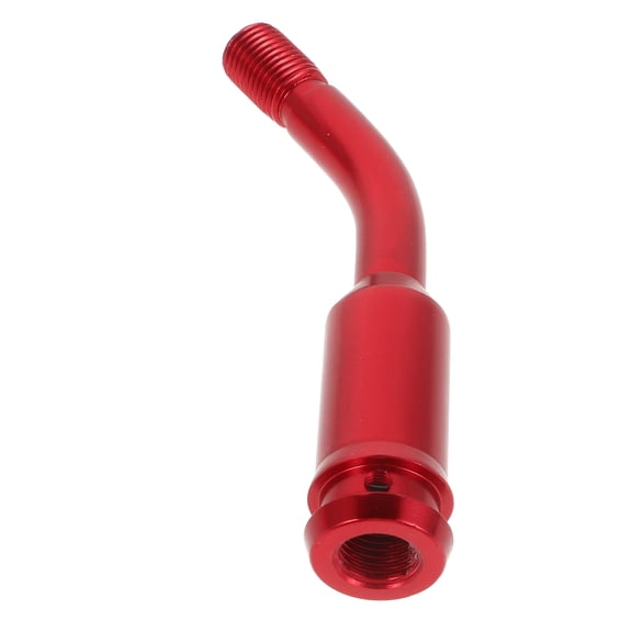 KONTONTY Metal Adjustable Gear Shift Extension Rod Red Lever for Bike Enhanced Driving Control