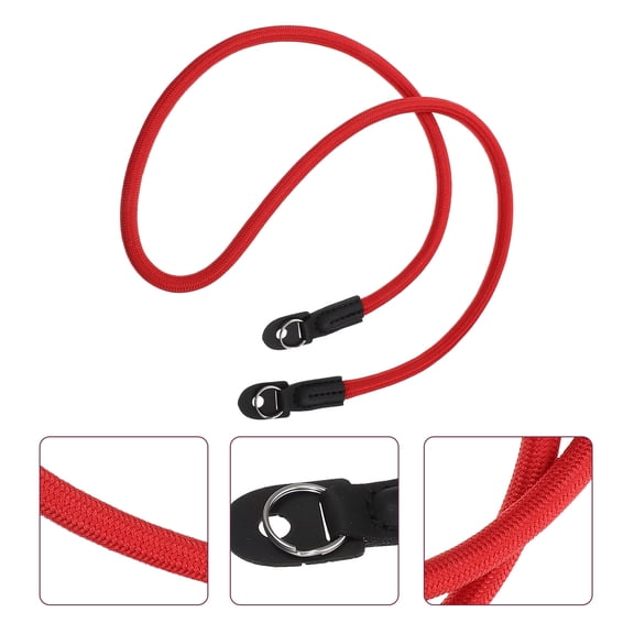 KONTONTY Purple Rope Camera Strap Camera Neck Strap 1Set