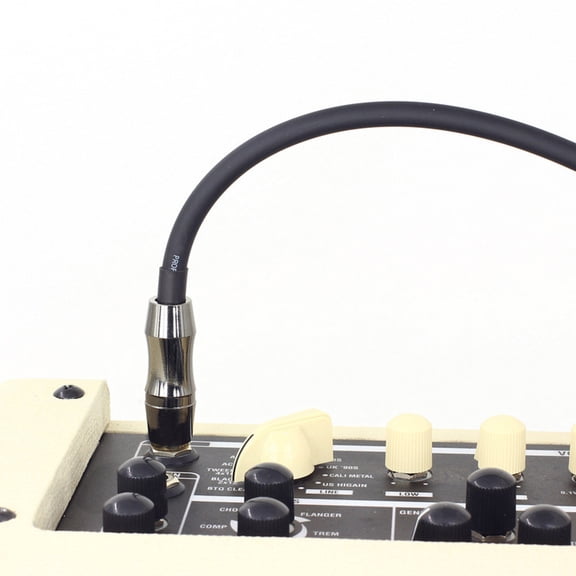 KONTONTY Reliable Black Electric Instrument Cable for Effector with High Conductivity, , 10ft Size