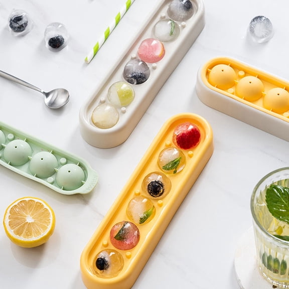 KONTONTY Ice Cube Mold Ice Ball Maker Leak Free for Home