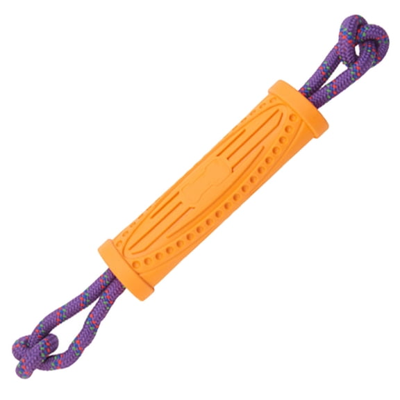 KONTONTY Rubber Tug Toy for Large Dogs Safe and Bite Resistant for Outdoor and Indoor .5 in