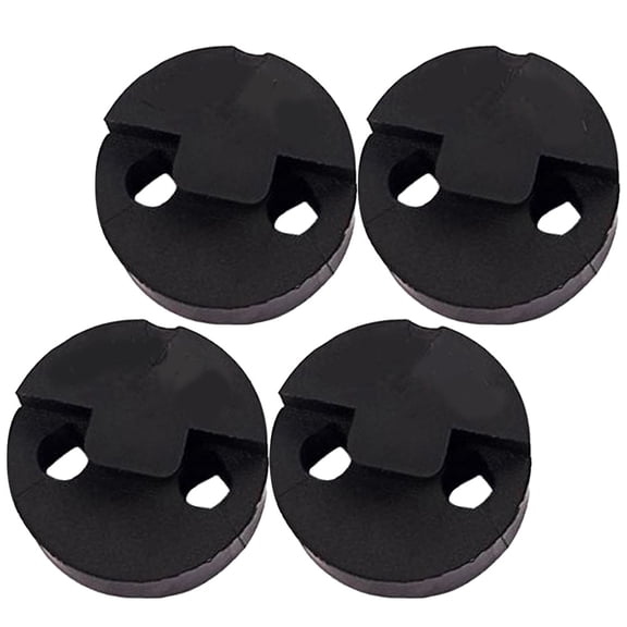 KONTONTY Black Rubber Violin Practice Mute for Effective Sound Reduction, Easy to Use and Perfect for Quiet Practice